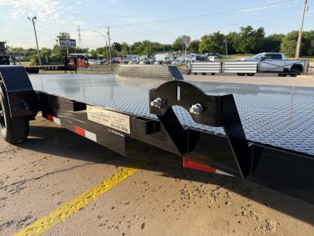 New #385605 2026 LOAD TRAIL TM 22 X 83 TANDEM AXLE RAPID LOADER 10K STEEL FLOOR TILT DECK TRAILER