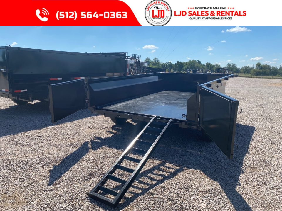 New 2026 Texas Pride Trailers 7' x 12' x 2' Dump Trailer