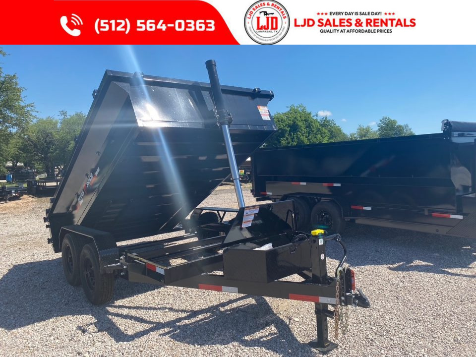 New 2026 Texas Pride Trailers 7' x 12' x 2' Dump Trailer