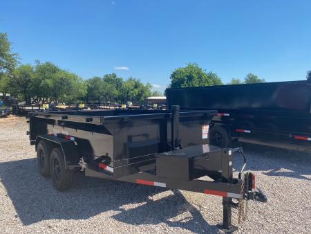 New 2026 Texas Pride Trailers 7' x 12' x 2' Dump Trailer