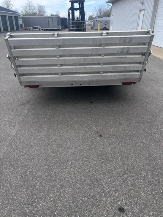 Used 2016 Aluma 8112 ATV Trailer 7X12 ALL ALUMINUM
