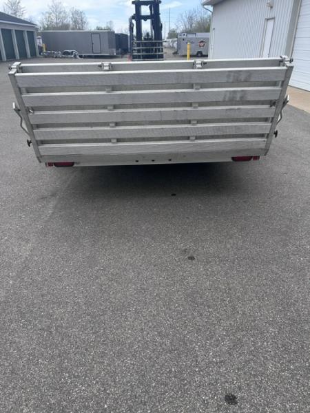 Used 2016 Aluma 8112 ATV Trailer 7X12 ALL ALUMINUM