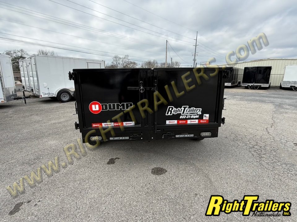 New 2026 6X12 U-Dump Dump Trailer