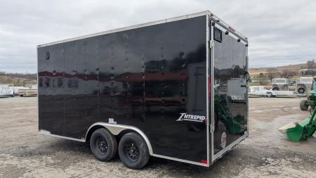 New 2026 Homesteader 8.5x16 Intrepid V-Nose Car Hauler w/ Ramp