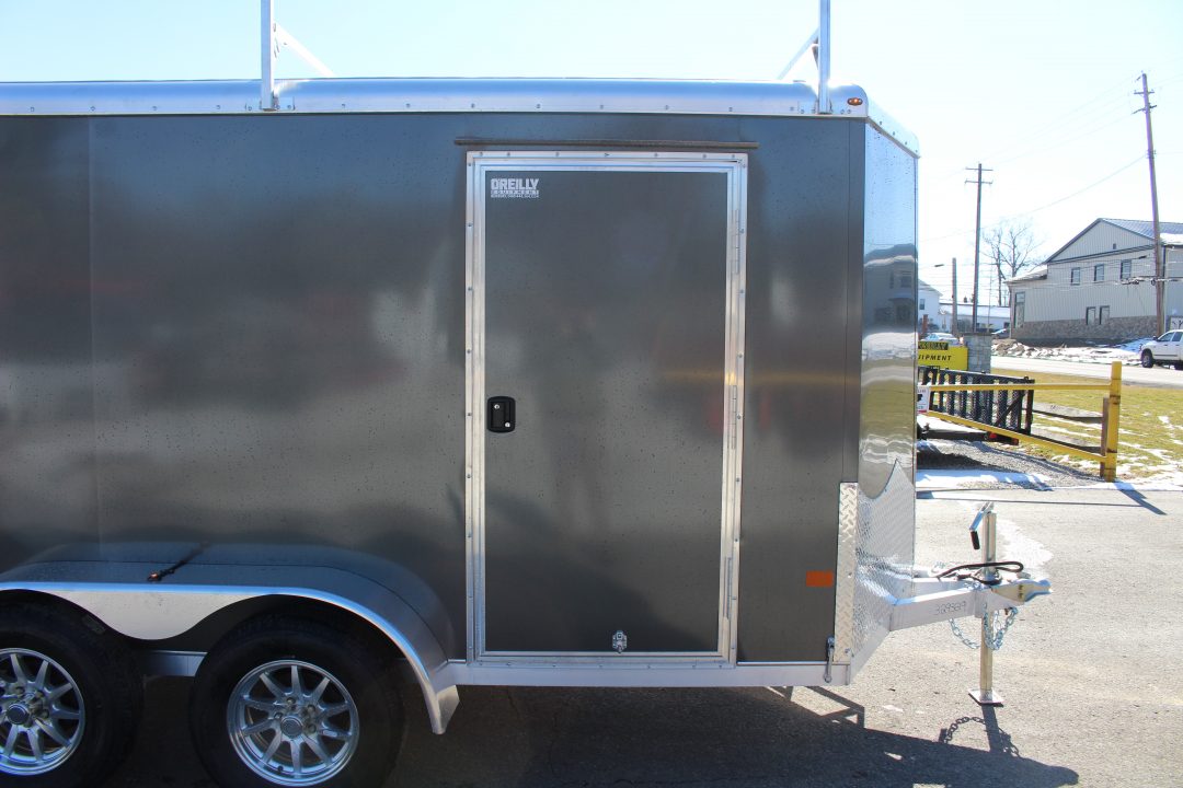 New 2026 NEO Trailers NAV 6' x 12' Aluminum Enclosed Cargo Trailer - Double Rear Doors - 6' Interior Height - 7000# GVW