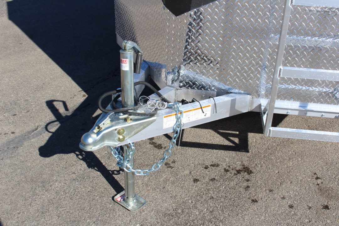 New 2026 NEO Trailers NAV 6' x 12' Aluminum Enclosed Cargo Trailer - Double Rear Doors - 6' Interior Height - 7000# GVW