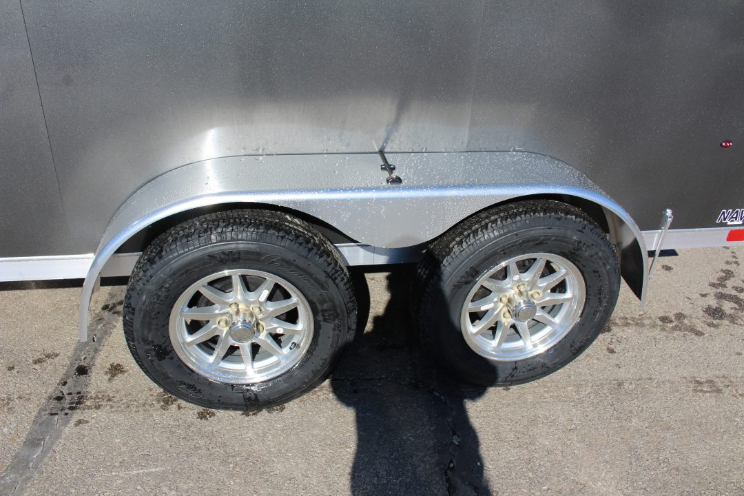 New 2026 NEO Trailers NAV 6' x 12' Aluminum Enclosed Cargo Trailer - Double Rear Doors - 6' Interior Height - 7000# GVW