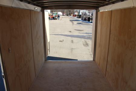 New 2026 NEO Trailers NAV 6' x 12' Aluminum Enclosed Cargo Trailer - Double Rear Doors - 6' Interior Height - 7000# GVW