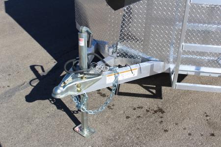 New 2026 NEO Trailers NAV 6' x 12' Aluminum Enclosed Cargo Trailer - Double Rear Doors - 6' Interior Height - 7000# GVW