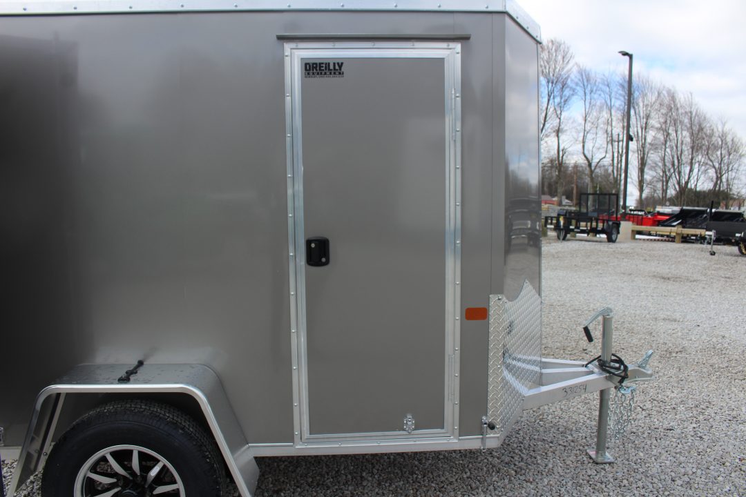 New 2026 NEO Trailers NAV 5' x 8' Aluminum Enclosed Cargo Trailer - Double Rear Door - 6' INTERIOR HEIGHT - 2500# GVW