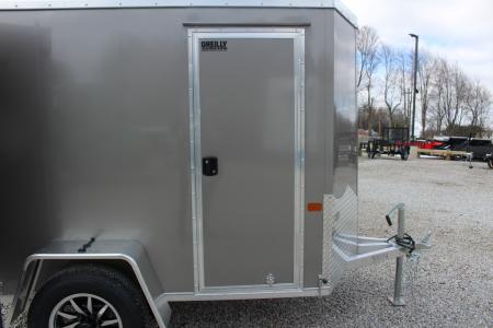 New 2026 NEO Trailers NAV 5' x 8' Aluminum Enclosed Cargo Trailer - Double Rear Door - 6' INTERIOR HEIGHT - 2500# GVW