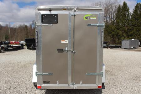 New 2026 NEO Trailers NAV 5' x 8' Aluminum Enclosed Cargo Trailer - Double Rear Door - 6' INTERIOR HEIGHT - 2500# GVW