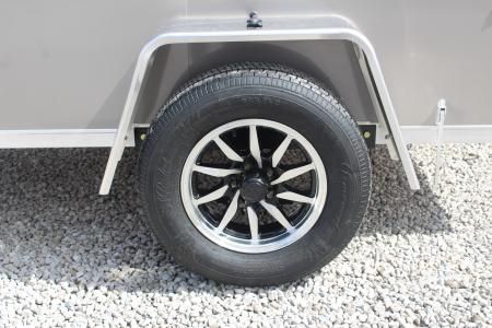 New 2026 NEO Trailers NAV 5' x 8' Aluminum Enclosed Cargo Trailer - Double Rear Door - 6' INTERIOR HEIGHT - 2500# GVW