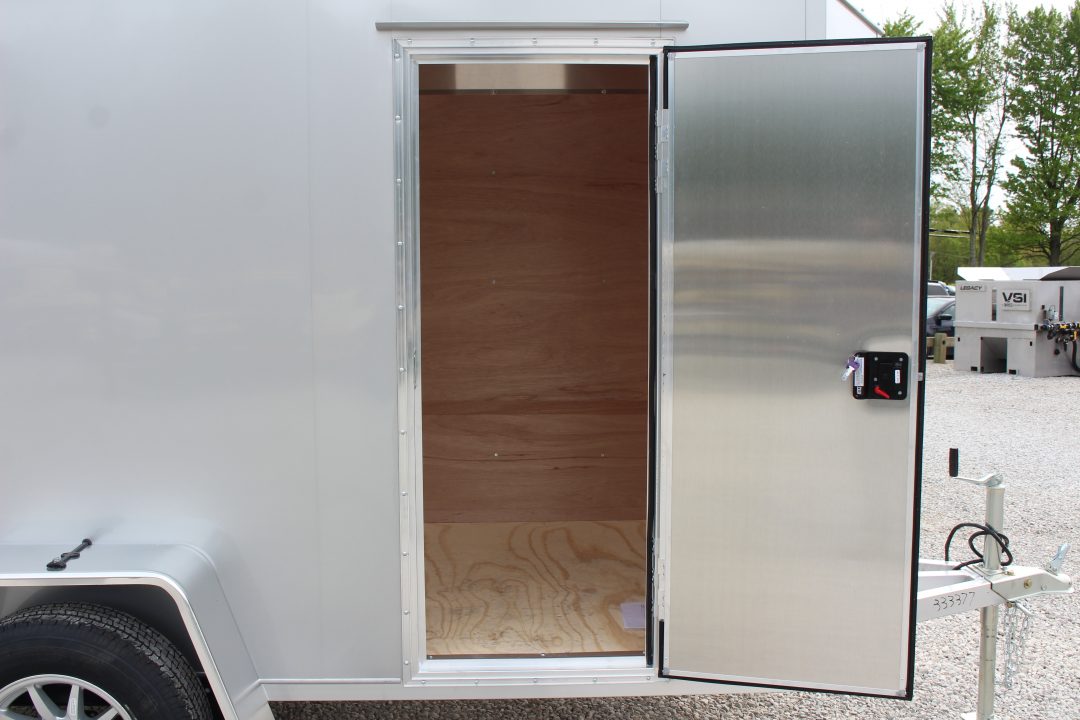 New 2026 NEO Trailers NAV 5' x 10' Aluminum Enclosed Cargo Trailer - Rear Ramp Door - 6' INTERIOR HEIGHT - 2500# GVWR