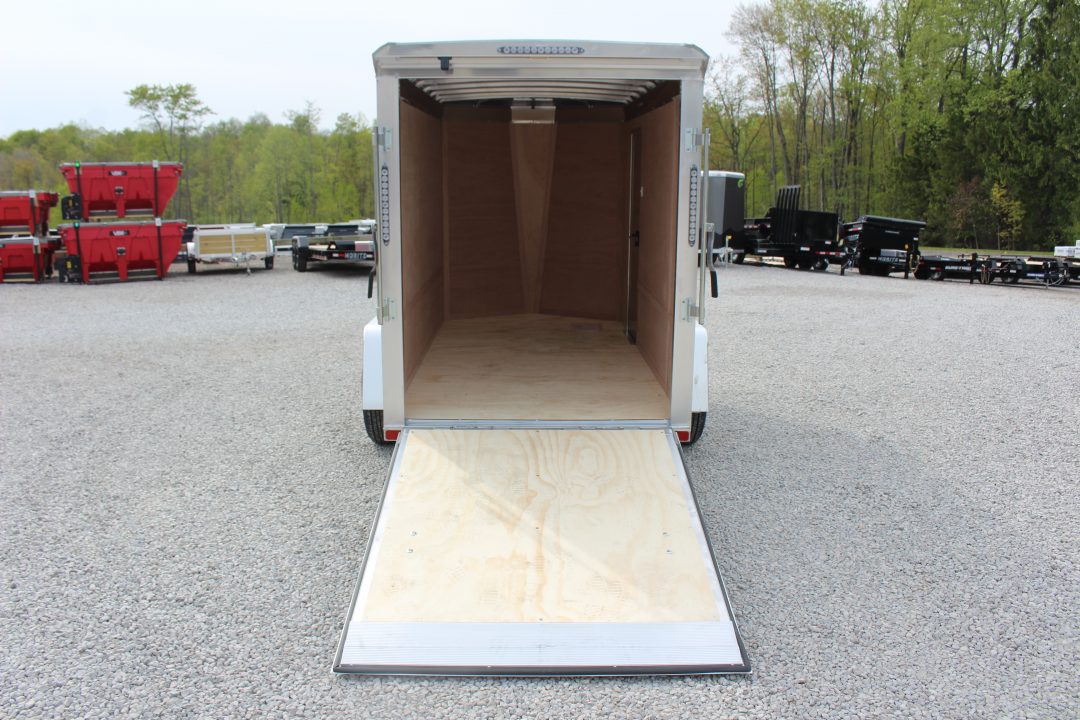 New 2026 NEO Trailers NAV 5' x 10' Aluminum Enclosed Cargo Trailer - Rear Ramp Door - 6' INTERIOR HEIGHT - 2500# GVWR