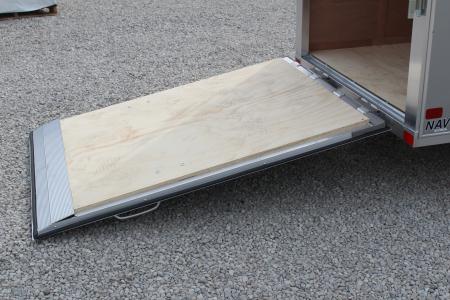New 2026 NEO Trailers NAV 5' x 10' Aluminum Enclosed Cargo Trailer - Rear Ramp Door - 6' INTERIOR HEIGHT - 2500# GVWR