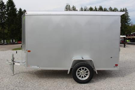 New 2026 NEO Trailers NAV 5' x 10' Aluminum Enclosed Cargo Trailer - Rear Ramp Door - 6' INTERIOR HEIGHT - 2500# GVWR