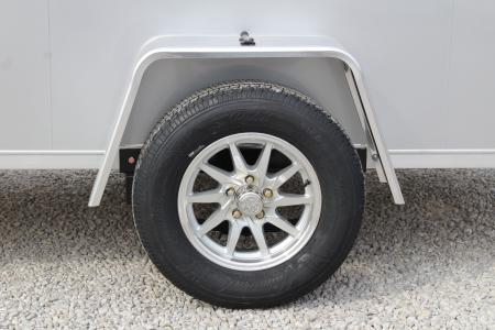 New 2026 NEO Trailers NAV 5' x 10' Aluminum Enclosed Cargo Trailer - Rear Ramp Door - 6' INTERIOR HEIGHT - 2500# GVWR