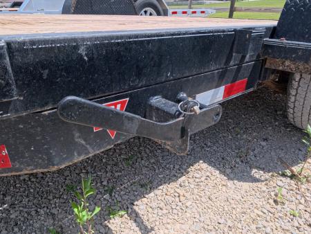 Used 2021 PJ Trailers 81 x 13 Gravity Tilt Trailer with 7K GVWR