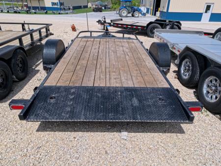 Used 2021 PJ Trailers 81 x 13 Gravity Tilt Trailer with 7K GVWR