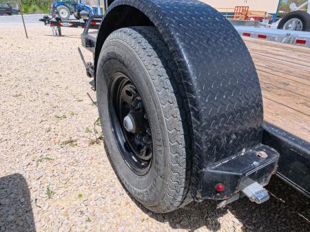 Used 2021 PJ Trailers 81 x 13 Gravity Tilt Trailer with 7K GVWR