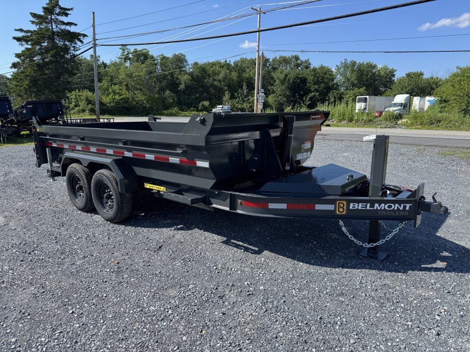 New 2026 Belmont DLX8214-14K Telescopic Dump Trailer Power Jack
