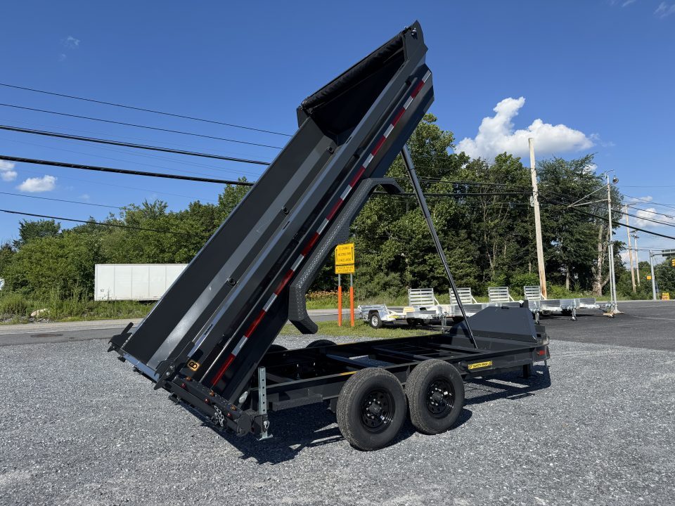 New 2026 Belmont DLX8214-14K Telescopic Dump Trailer Power Jack