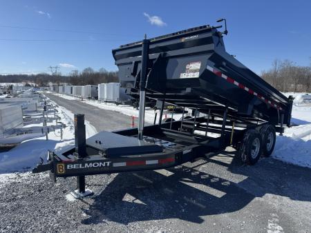 New 2026 Belmont DLX8214-14K Telescopic Dump Trailer Power Jack