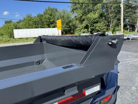 New 2026 Belmont DLX8214-14K Telescopic Dump Trailer Power Jack