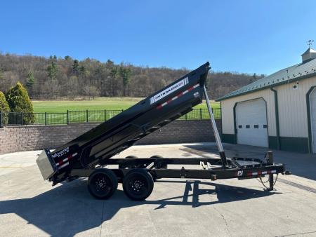 New PJ Trailers DT1 16' Low Pro Telescopic Dump