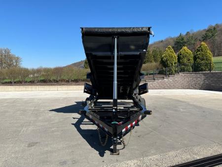 New PJ Trailers DT1 16' Low Pro Telescopic Dump