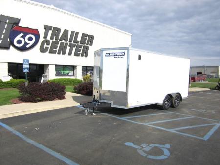 New 2026 Sure-Trac 7 x 16 STW8416TA Cargo / Enclosed Trailer 7K
