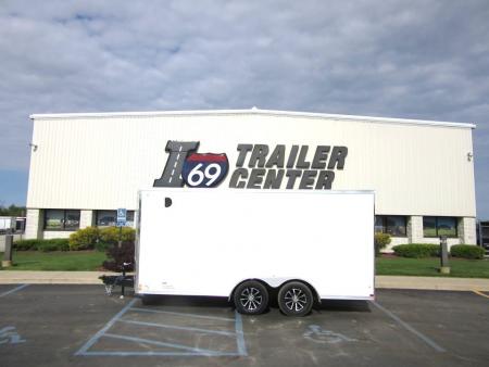 New 2026 Sure-Trac 7 x 16 STW8416TA Cargo / Enclosed Trailer 7K