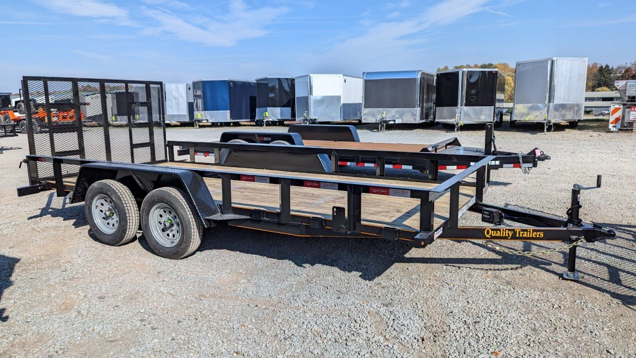 New 2026 Quality 7x16 General Duty Utility Trailer - NO DOVE TAIL