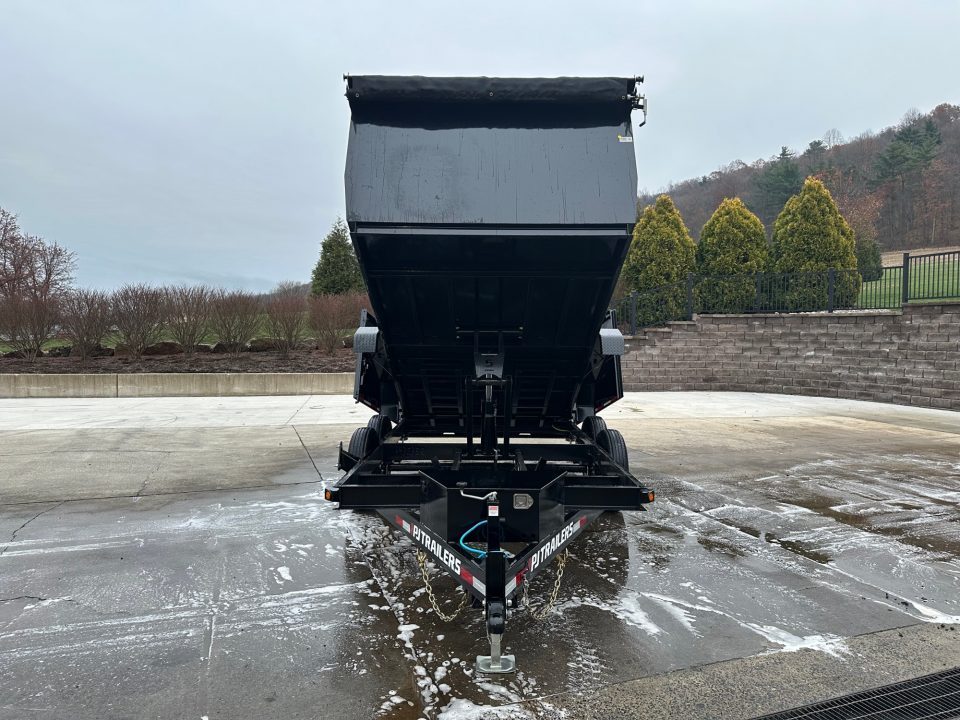 New PJ Trailers 14' Dump (D7) - 48" Sides - QUEST Series