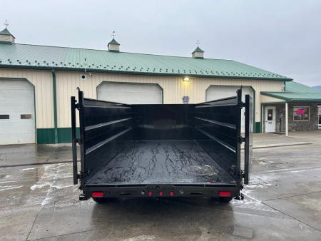 New PJ Trailers 14' Dump (D7) - 48" Sides - QUEST Series