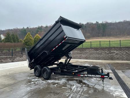 New PJ Trailers 14' Dump (D7) - 48  Sides - QUEST Series