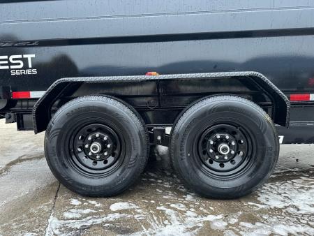 New PJ Trailers 14' Dump (D7) - 48" Sides - QUEST Series