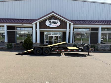 New CAM Superline 7' x 22' Beast Split Tilt Trailer 22K