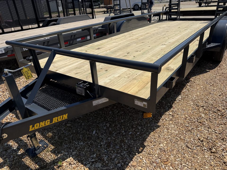 New 2026 Long Run Trailers 83"x 20' Pipetop 10k GVWR Utility Trailer