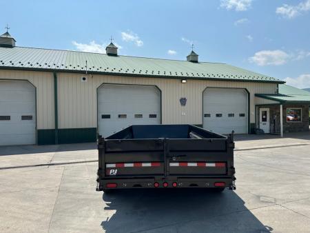 New PJ Trailers 14' Low-Pro Telescopic Dump (DT1)