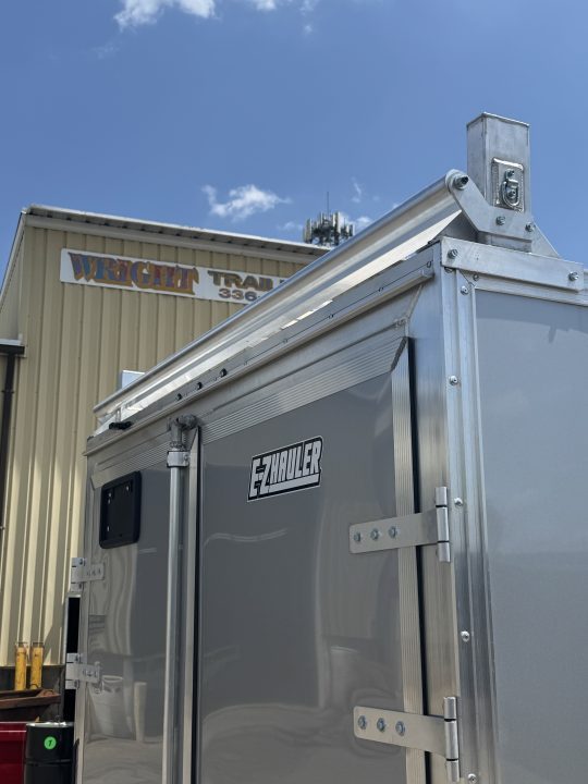 New 2026 E-Z Hauler EH7X14 Ultimate Contractor Enclosed Trailer Barn & Ramp Door