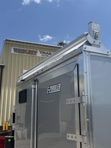 New 2026 E-Z Hauler EH7X14 Ultimate Contractor Enclosed Trailer Barn & Ramp Door