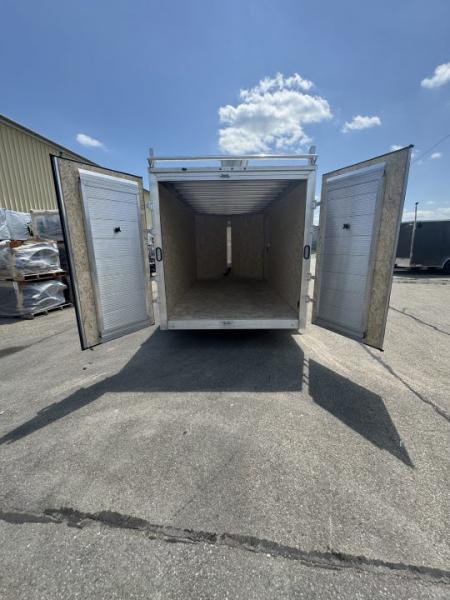 New 2026 E-Z Hauler EH7X14 Ultimate Contractor Enclosed Trailer Barn & Ramp Door