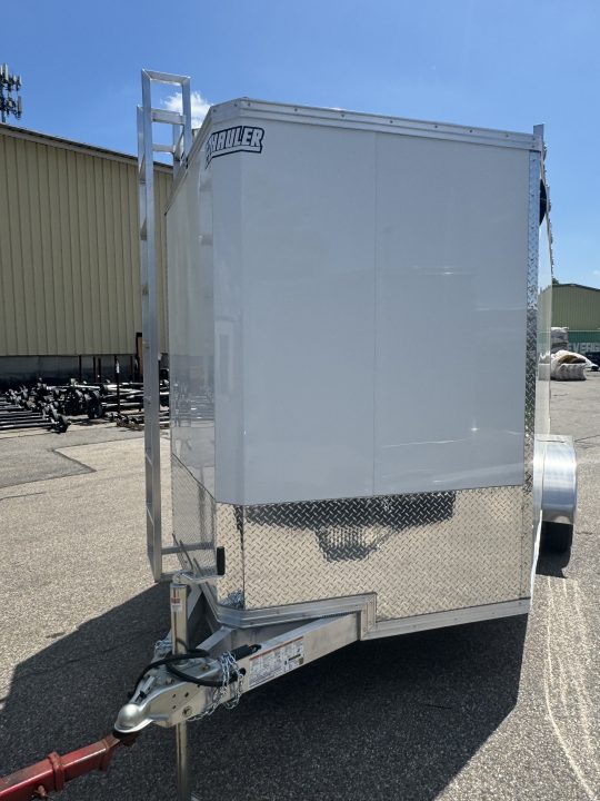 New 2026 E-Z Hauler EH7X14 Ultimate Contractor Enclosed Trailer Barn & Ramp Door