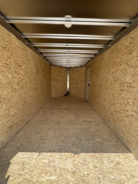 New 2026 E-Z Hauler EH7X14 Ultimate Contractor Enclosed Trailer Barn & Ramp Door