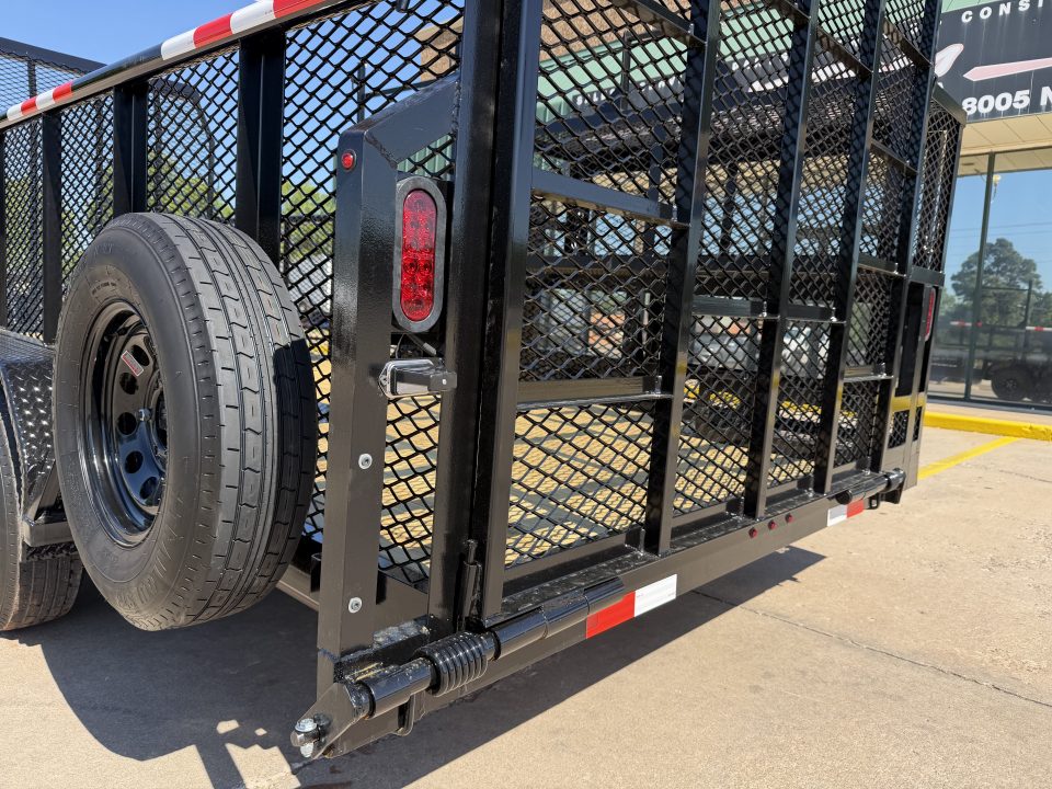 New #144267 2026 MP CUSTOMS 18 X 83 TANDEM AXLE PIPE TOP 10K LANDSCAPE TRAILER W/ 3' SIDES