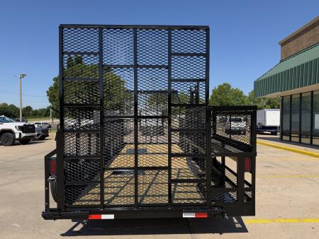 New #144267 2026 MP CUSTOMS 18 X 83 TANDEM AXLE PIPE TOP 10K LANDSCAPE TRAILER W/ 3' SIDES