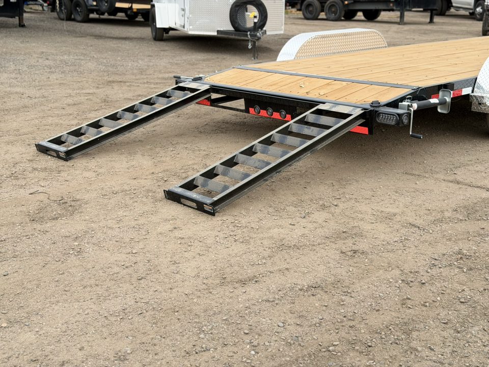 New 2026 Load Trail 7-20 Car Hauler W/ Aluminum Fenders 7K GVWR