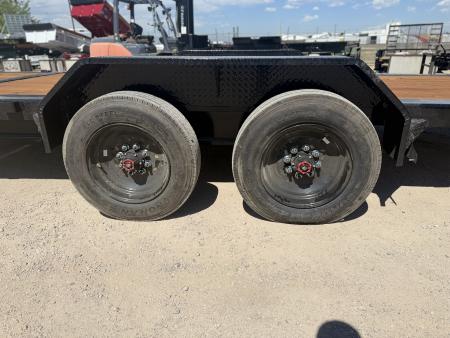 New 2026 Load Trail 7-HD22 Tilt Deck Equipment Hauler W/ Side Fork Holders 20K GVWR